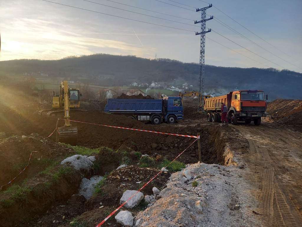 Izgradnja brze ceste Lašva - Travnik - Jajce