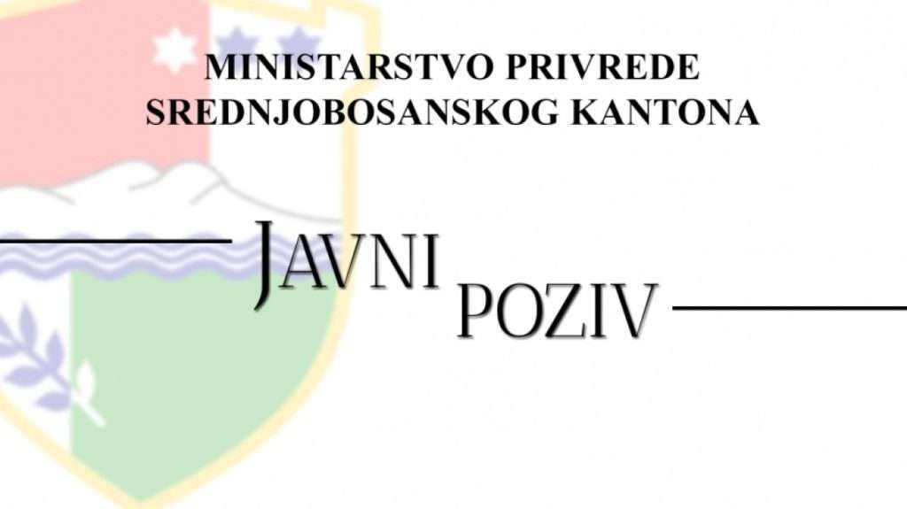 Javni poziv privrednim društvima i obrtnicima za podnošenje zahtjeva za dodjelu podsticajnih sredstava finansiranja