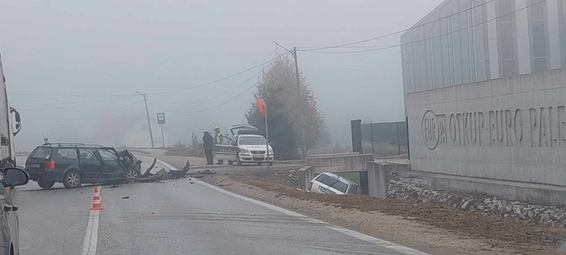 Teška saobraćajna nesreća na ulazu u Busovaču