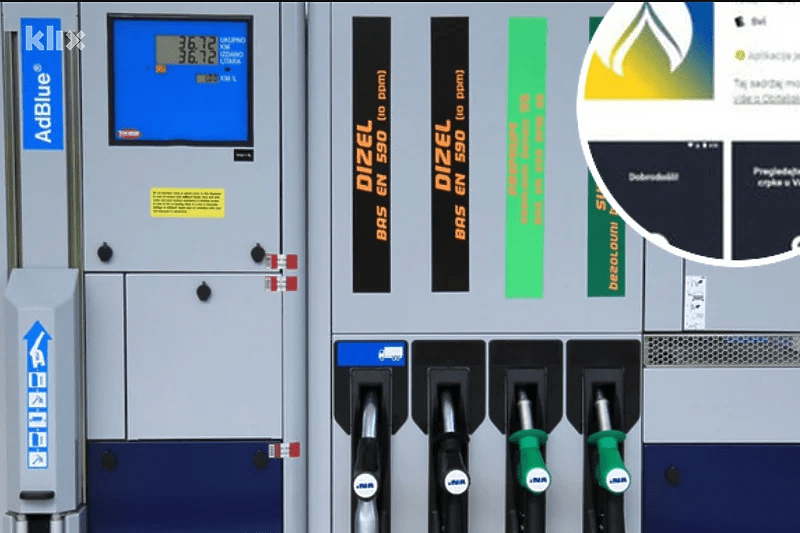 Aplikacija koja pokazuje cijene goriva u FBiH nije u funkciji, ali je nova u izradi