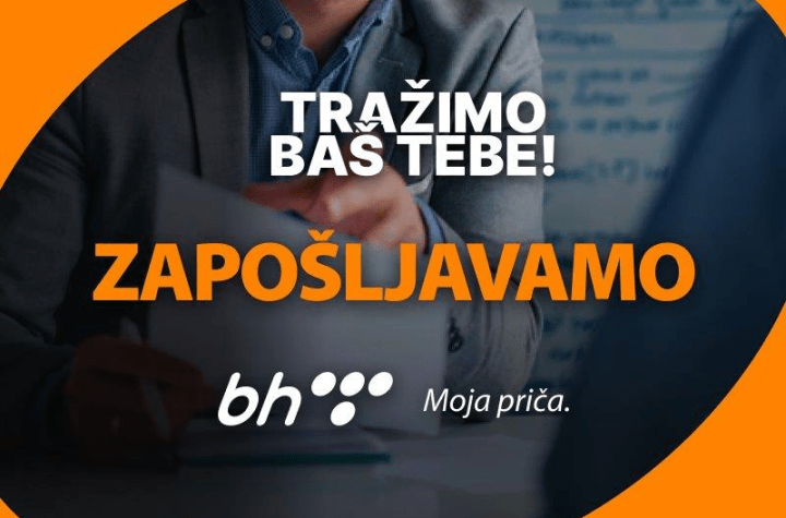 BH Telecom: Otvoren javni oglas za prijem u radni odnos 7 izvršilaca