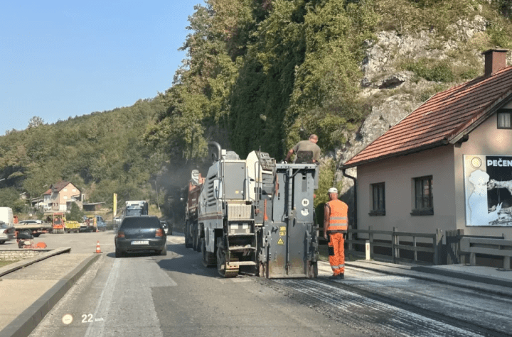 U toku rekonstrukcija dijela ceste Kaonik - Vitez