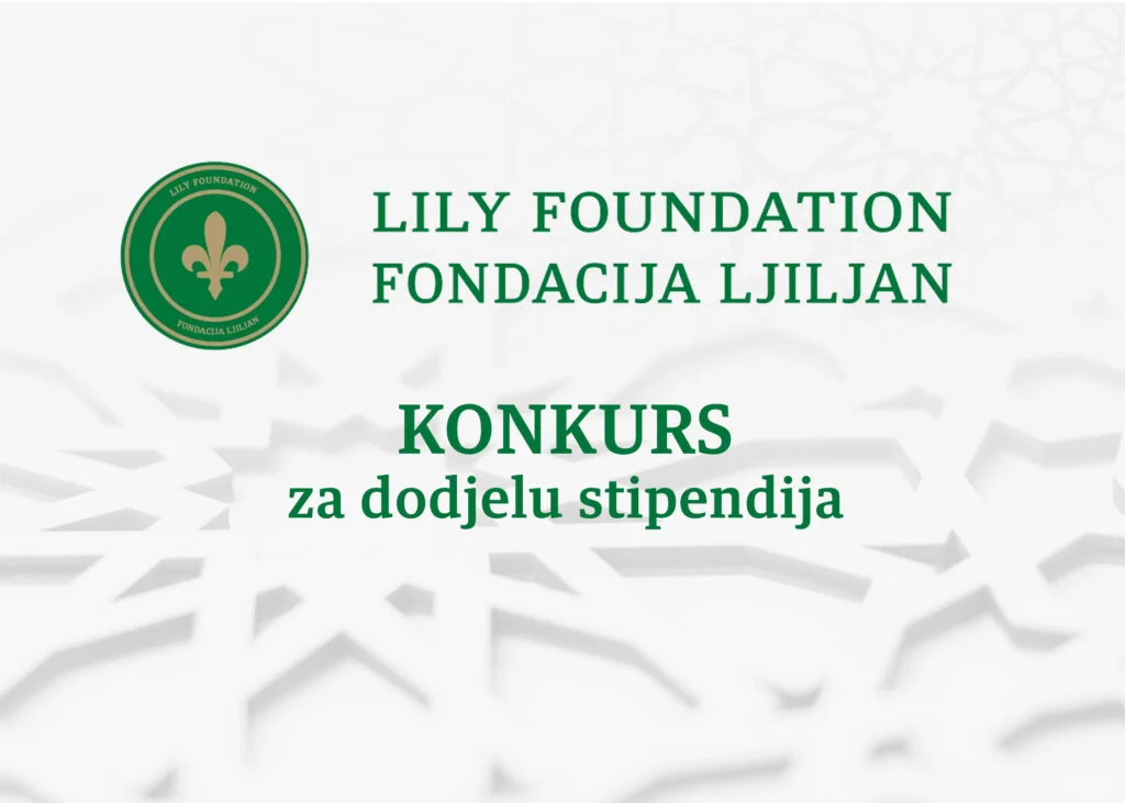 Konkurs Fondacije “Ljiljan” za dodjelu stipendija za školsku 2024./2025. godinu