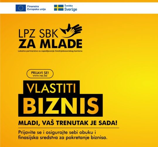 Prilika za mlade u SBK: Besplatne obuke za karijerno savjetovanje i 5.000 $ za vlastiti biznis