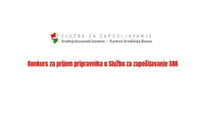 Služba za zapošljavanje Srednjobosanskog kantona raspisuje konkurs za prijem pripravnika