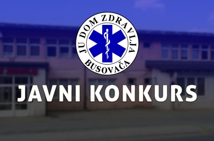 JU Dom zdravlja Busovača raspisuje javni konkurs za prijem u radni odnos doktora opće prakse