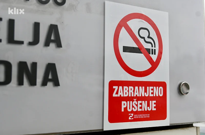 Kazne za kršenje zabrane pušenja na teritoriji FBiH su do 15.000 KM