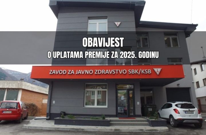 ZZO SBK: Počinje uplata zdravstvenih markica za 2025. godinu