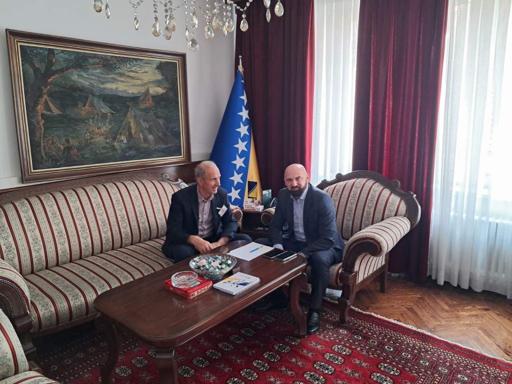 Asim Mekić u posjeti ministru Isaku: Fokus na razvoju općine i unaprjeđenju sigurnosne situacije
