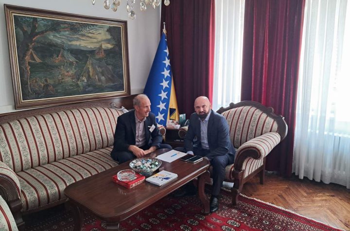 Asim Mekić u posjeti ministru Isaku: Fokus na razvoju općine i unaprjeđenju sigurnosne situacije