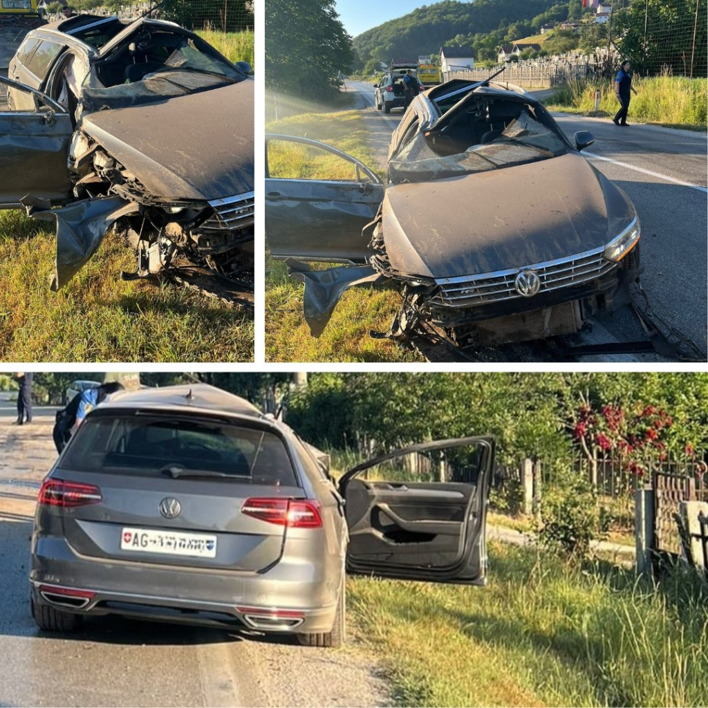 Težak udes u Busovači: Vozač iz Švicarske uhapšen zbog alkohola