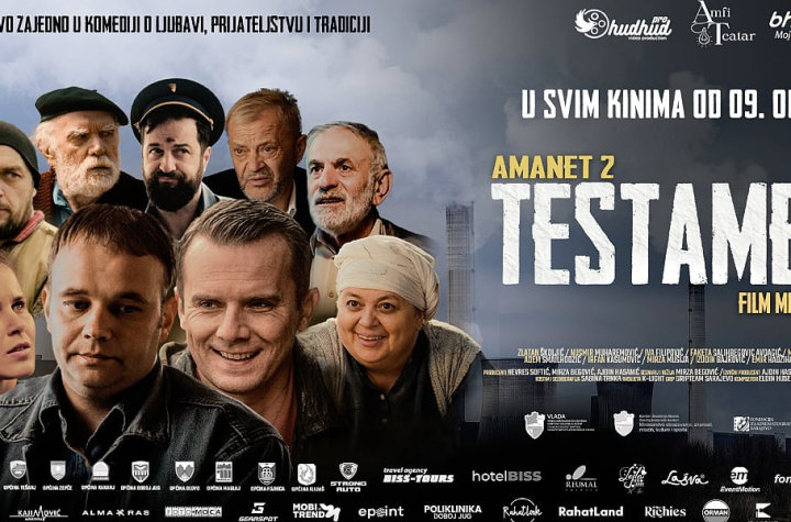 Pogledajte trailer bh. filma "Testament" koji u kina dolazi 9. oktobra