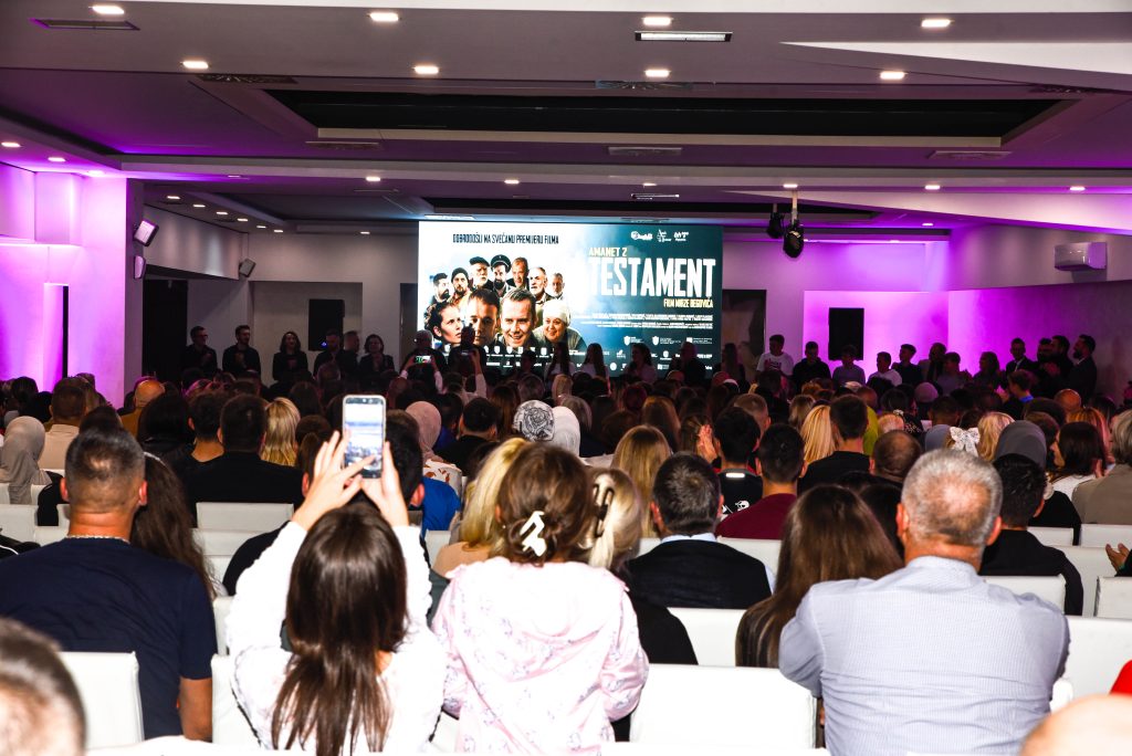U Busovači premijerno prikazan film „Testament (Amanet 2)“ Mirze Begovića