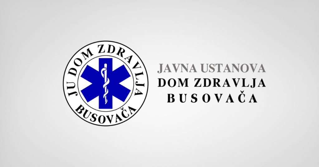 JU Dom zdravlja Busovača raspisuje konkurs za prijem radnika na neodređeno radno vrijeme