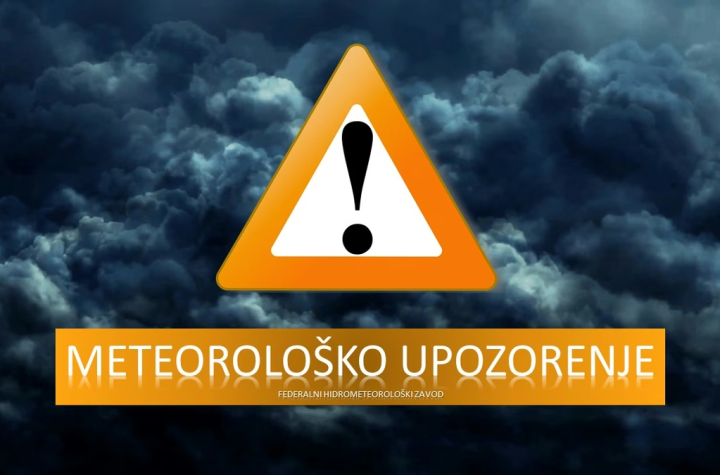 Narandžasti meteoalarm i dalje na snazi: Sada nas očekuje obilna kiša