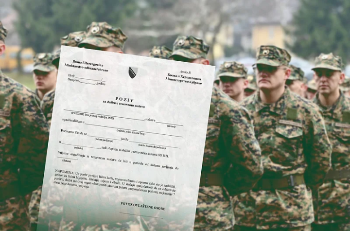 Rezervni sastav Oružanih snaga BiH popunjavat će bivši vojnici, ali se mogu prijaviti i civili bez vojnog iskustva