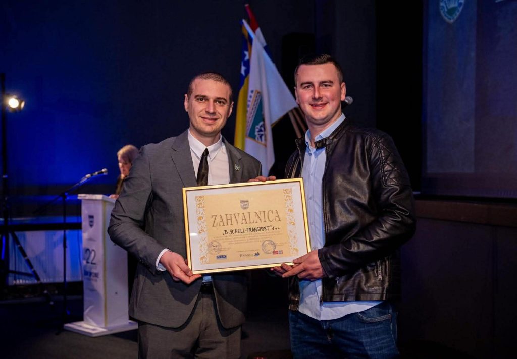 Armin Biogradlija dobitnik zahvalnice za doprinos tokom poplava u Jablanici 2024. godine