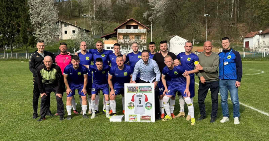 FK Kaćuni se oprostio od svog kapitena: Kenan Dizdarević završio igračku karijeru