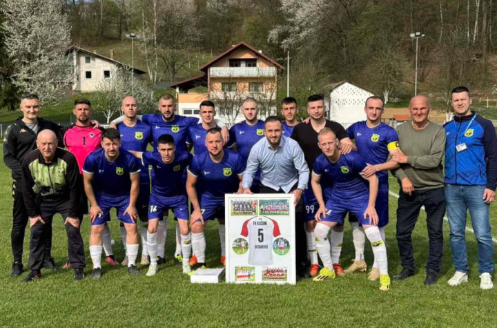 FK Kaćuni se oprostio od svog kapitena: Kenan Dizdarević završio igračku karijeru