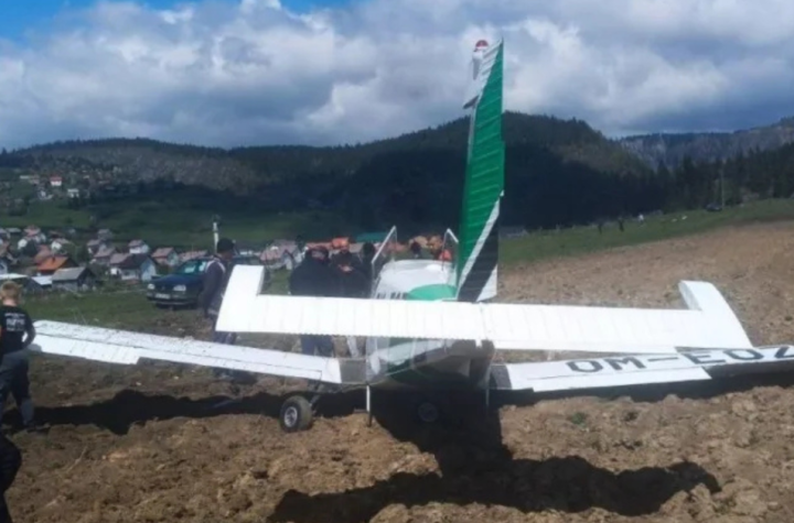Srušio se privatni avion iz Slovačke na Vlašiću, lakše povrijeđene dvije osobe