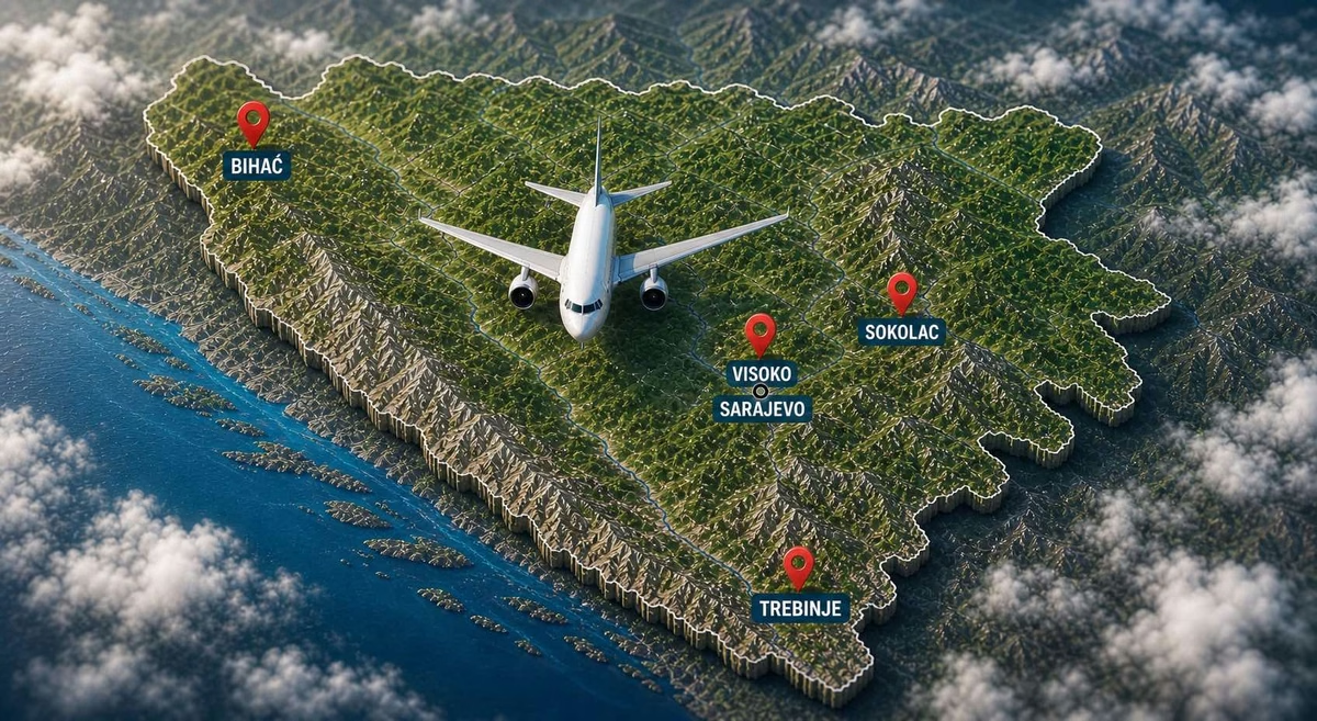 Aerodromi u "zraku" koji su i dalje samo na papiru: Znate li da su se najavljivali letovi iz Visokog i Sokoca?