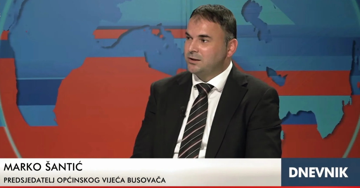 Marko Šantić: Busovača je veliko gradilište, ulažu se milijuni u infrastrukturu i kapitalne projekte