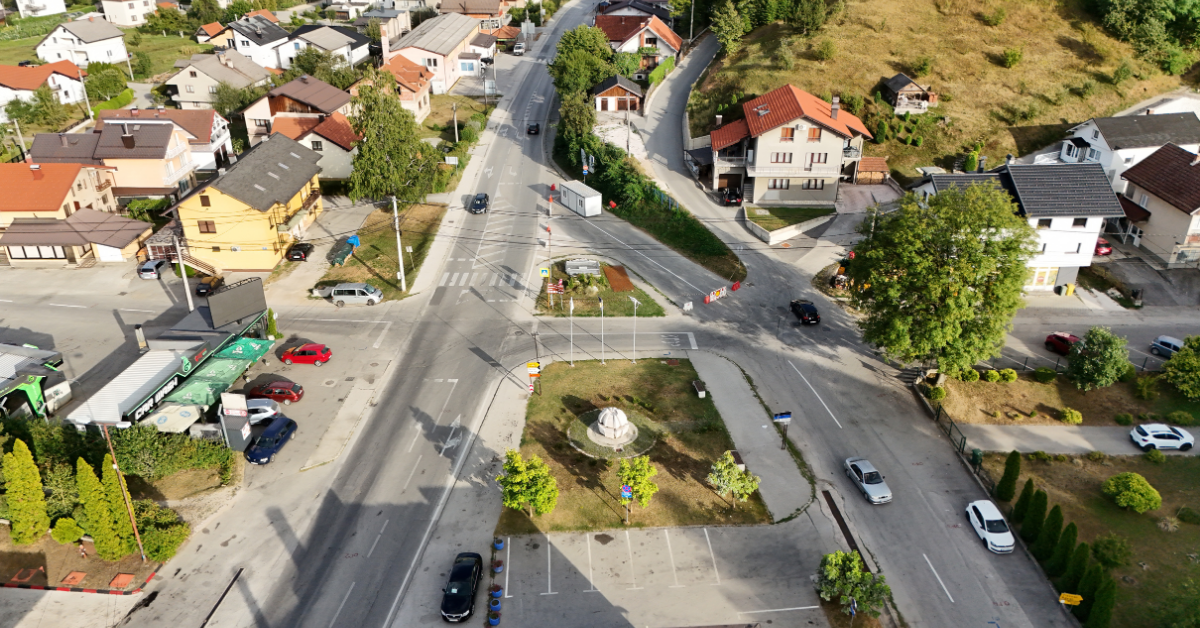 Počele prve pripreme za izgradnju kružnog toka u Busovači