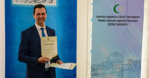 Dr. hfz. Adnan Srebrenica proglašen najboljim muallimom na području MIZ Busovača