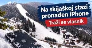 Na skijaškoj stazi SRC Pridolci pronađen mobitel, traži se vlasnik