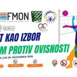 Počela realizacija projekta „Sport kao izbor – odbojkom protiv ovisnosti“
