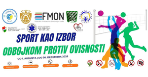 Počela realizacija projekta „Sport kao izbor – odbojkom protiv ovisnosti“