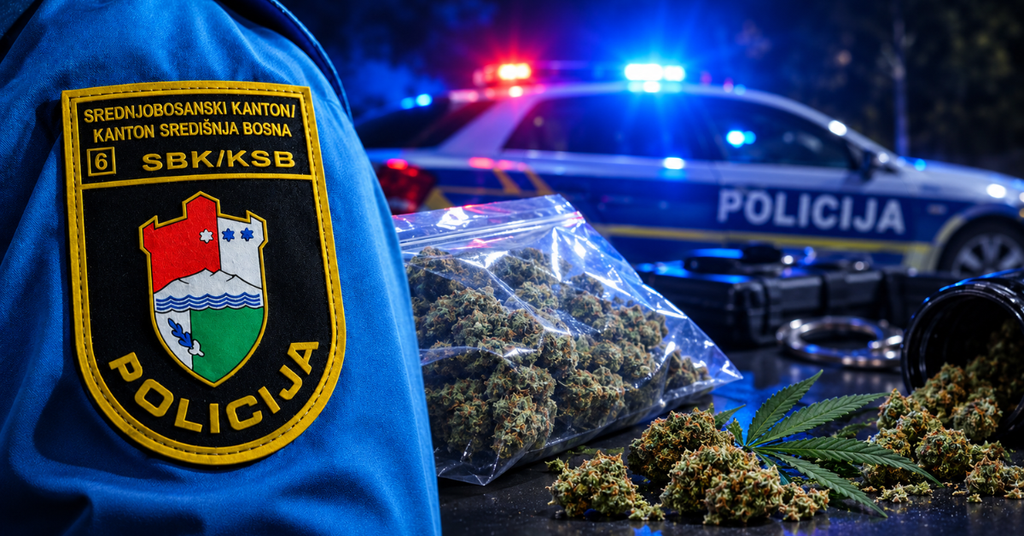 U Busovači pronađene materije koje asociraju na cannabis i speed