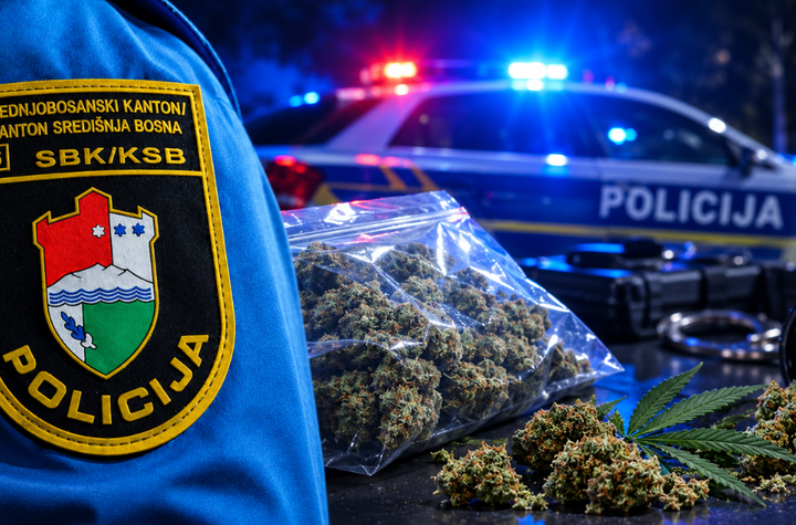 U Busovači pronađene materije koje asociraju na cannabis i speed