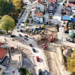 FOTO: Pogledajte kako napreduju radovi na izgradnji kružnog toka u Busovači