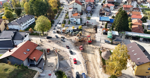 FOTO: Pogledajte kako napreduju radovi na izgradnji kružnog toka u Busovači