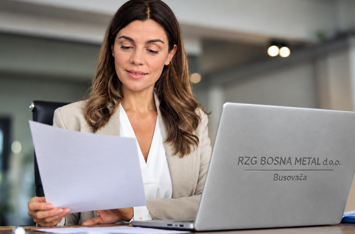 Firma RZG Bosna metal d.o.o. Busovača raspisuje oglas za prijem u radni odnos